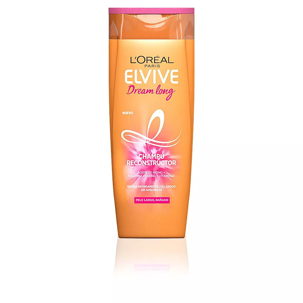 L'ORÉAL PARIS-ELVIVE DREAM LONG reconstrutor Shampoo 370 ml-DrShampoo - Perfumaria e Cosmética