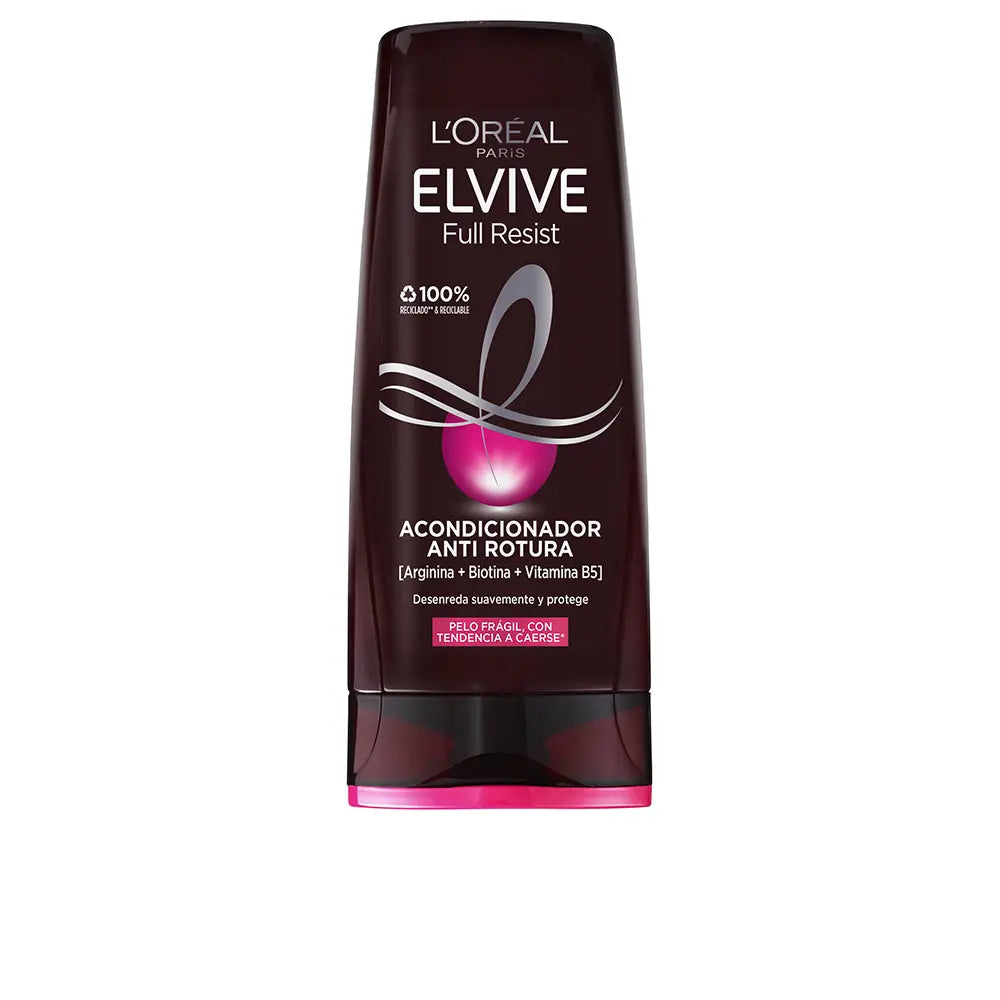 L'ORÉAL PARIS-ELVIVE FULL RESIST condicionador anti-quebra 300 ml-DrShampoo - Perfumaria e Cosmética