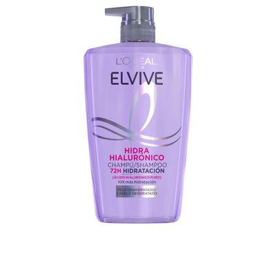 L'ORÉAL PARIS-ELVIVE HYDRA HYALURONIC shampoo hidratação 72h 1000 ml.-DrShampoo - Perfumaria e Cosmética