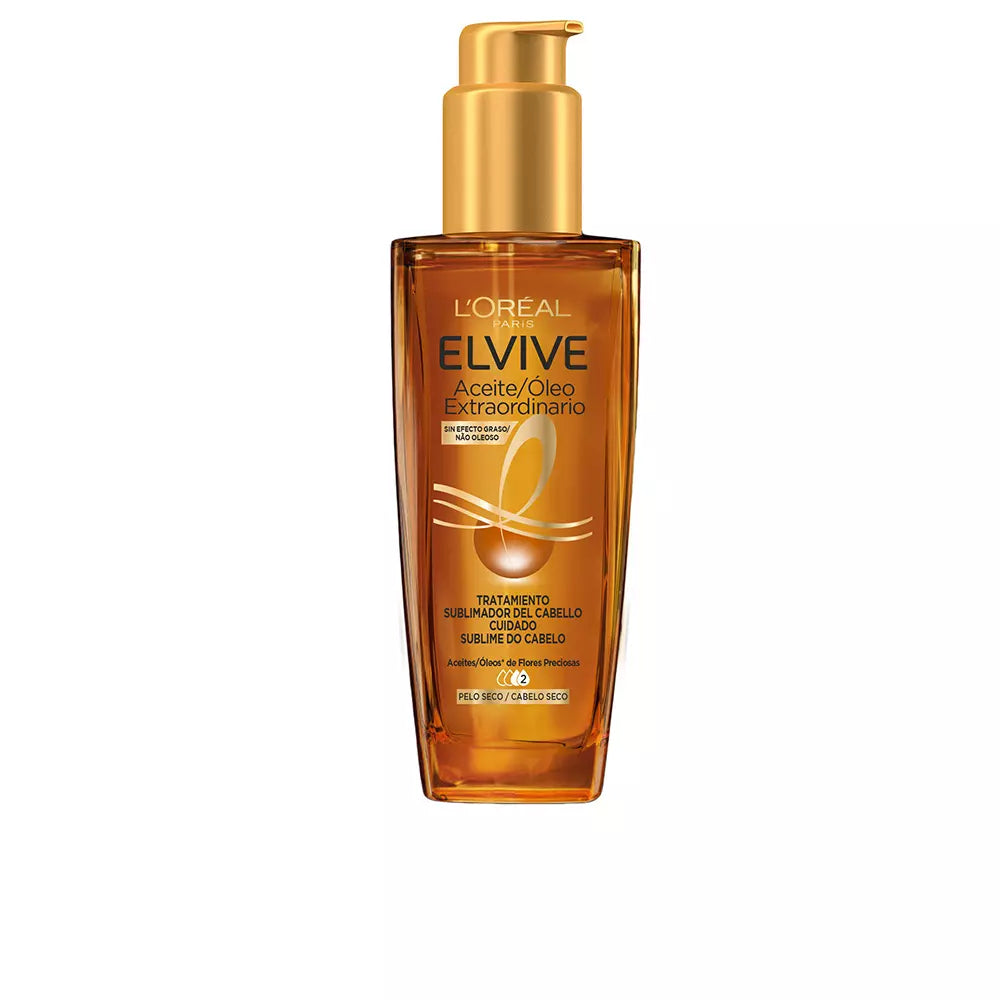 L'ORÉAL PARIS-ELVIVE ÓLEO EXTRAORDINÁRIO cabelo normal 100 ml-DrShampoo - Perfumaria e Cosmética