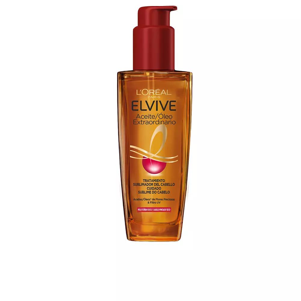 L'ORÉAL PARIS-ELVIVE ÓLEO EXTRAORDINARY cabelos coloridos 100 ml-DrShampoo - Perfumaria e Cosmética