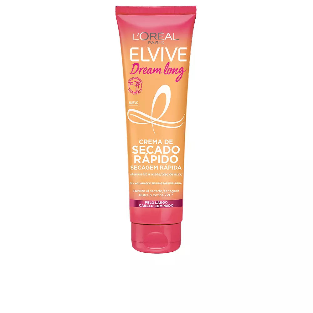 L'ORÉAL PARIS-ELVIVE SONHO LONGO vitamina B3 e óleo de rícino 150 ml.-DrShampoo - Perfumaria e Cosmética