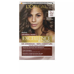 L'ORÉAL PARIS-EXCELÊNCIA creme universal nudes tintura 5u castanho claro-DrShampoo - Perfumaria e Cosmética