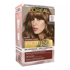 L'ORÉAL PARIS-EXCELÊNCIA creme universal nudes tintura 6u loiro escuro.-DrShampoo - Perfumaria e Cosmética