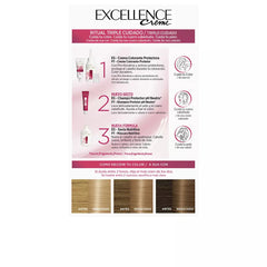 L'ORÉAL PARIS-EXCELLENCE Creme dye 8 loiro claro-DrShampoo - Perfumaria e Cosmética