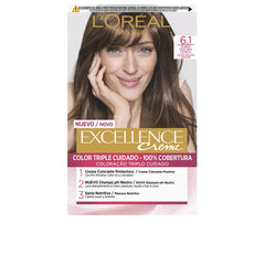 L'ORÉAL PARIS-EXCELLENCE Creme tint 61 loiro cinza escuro-DrShampoo - Perfumaria e Cosmética