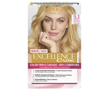 L'ORÉAL PARIS-EXCELLENCE Creme tint 93 loiro claro dourado-DrShampoo - Perfumaria e Cosmética Main image