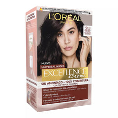 L'ORÉAL PARIS-EXCELLENCE creme universal nudes tinta 2u castanho escuro.-DrShampoo - Perfumaria e Cosmética