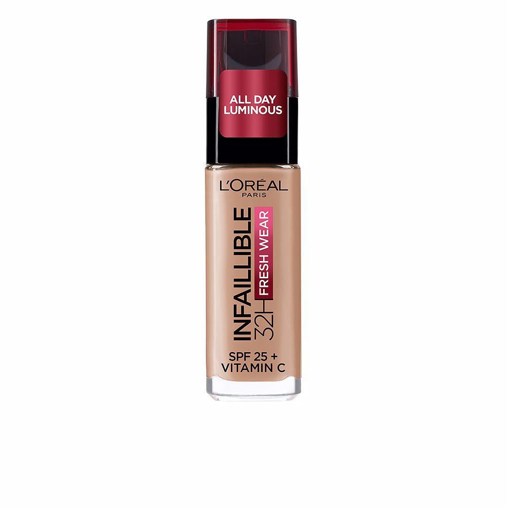 L'ORÉAL PARIS-INFAILIBLE FRESH WEAR 32H SPF25 vitamina c 225 30 ml-DrShampoo - Perfumaria e Cosmética