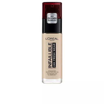 L'ORÉAL PARIS-INFAILLIBLE 24h Fresh Wear base 015 porcelana 30 ml-DrShampoo - Perfumaria e Cosmética Main image