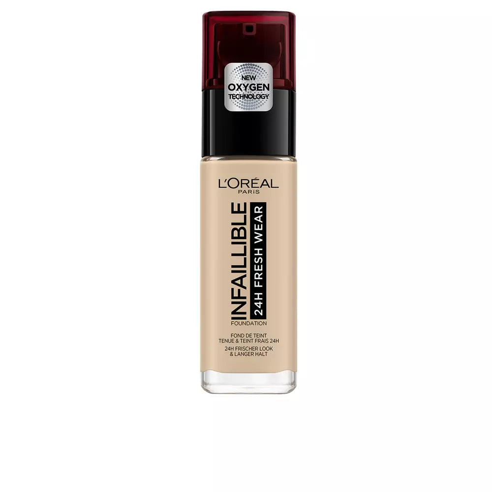 L'ORÉAL PARIS-INFAILLIBLE 24h fresh wear base 130 beige skin 30 ml-DrShampoo - Perfumaria e Cosmética