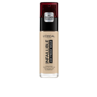 L'ORÉAL PARIS-INFAILLIBLE 24h fresh wear base 130 beige skin 30 ml-DrShampoo - Perfumaria e Cosmética