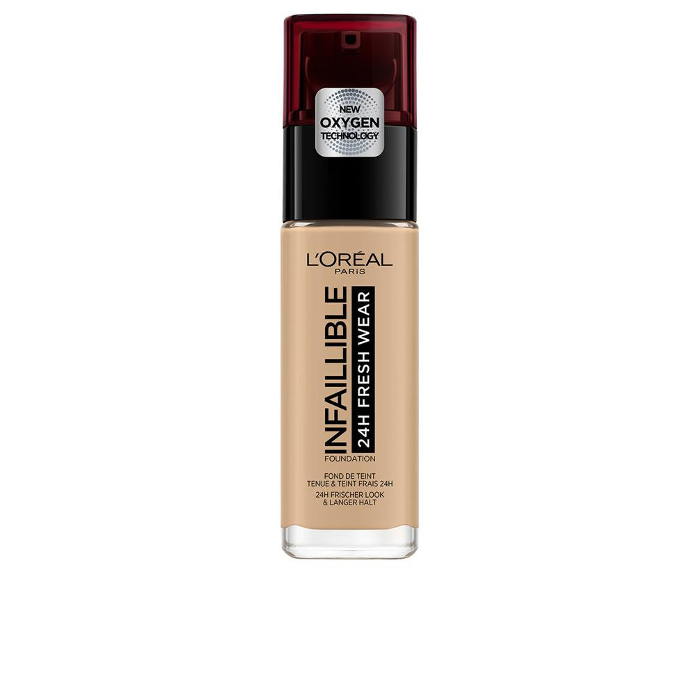L'ORÉAL PARIS-INFAILLIBLE 24h fresh wear base 200 sable dore 30 ml-DrShampoo - Perfumaria e Cosmética
