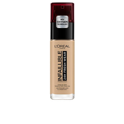 L'ORÉAL PARIS-INFAILLIBLE 24h fresh wear base 200 sable dore 30 ml-DrShampoo - Perfumaria e Cosmética