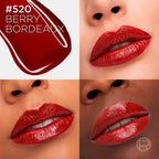 L'ORÉAL PARIS-LÁBIO LÍQUIDO DE EFEITO VINIL INFALÍVEL LAQUE 520 Berry Bourdeaux 43 ml.-DrShampoo - Perfumaria e Cosmética