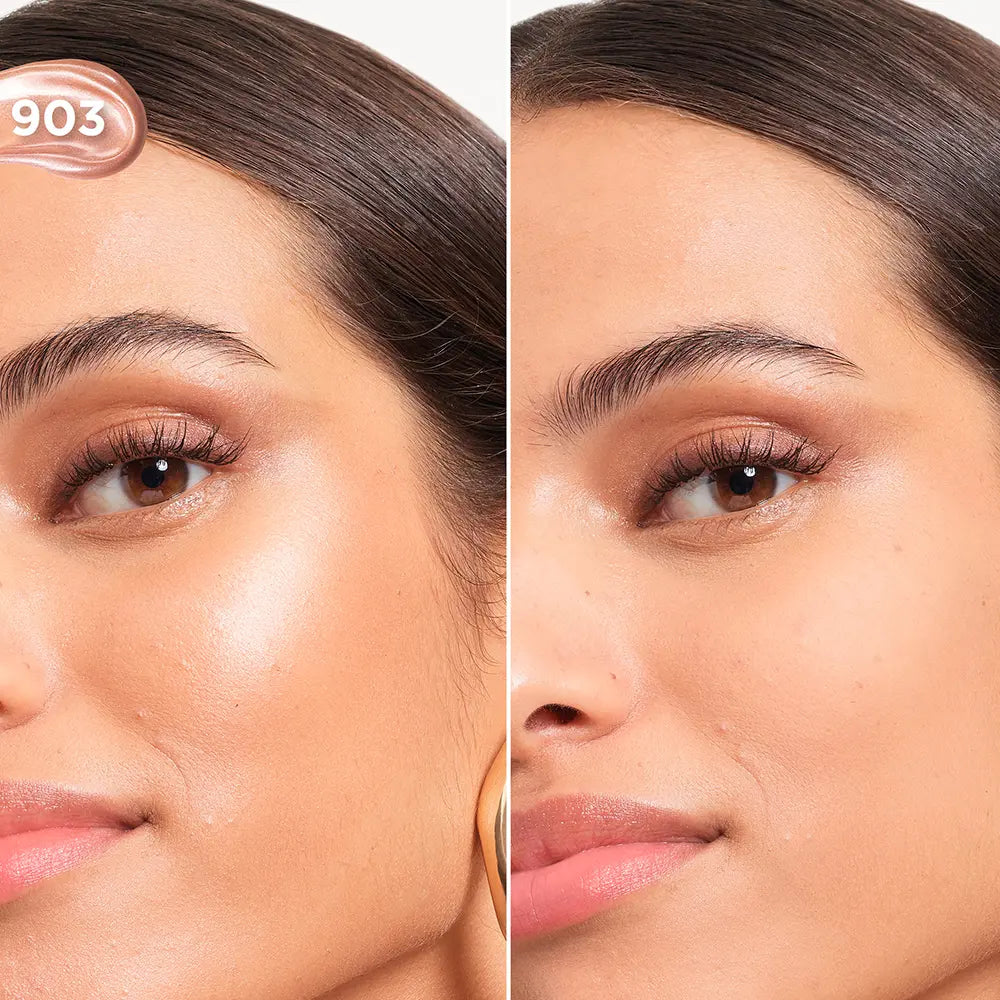 L'ORÉAL PARIS-LUMI GLOTION realçador de brilho natural 903 médio 40 ml-DrShampoo - Perfumaria e Cosmética
