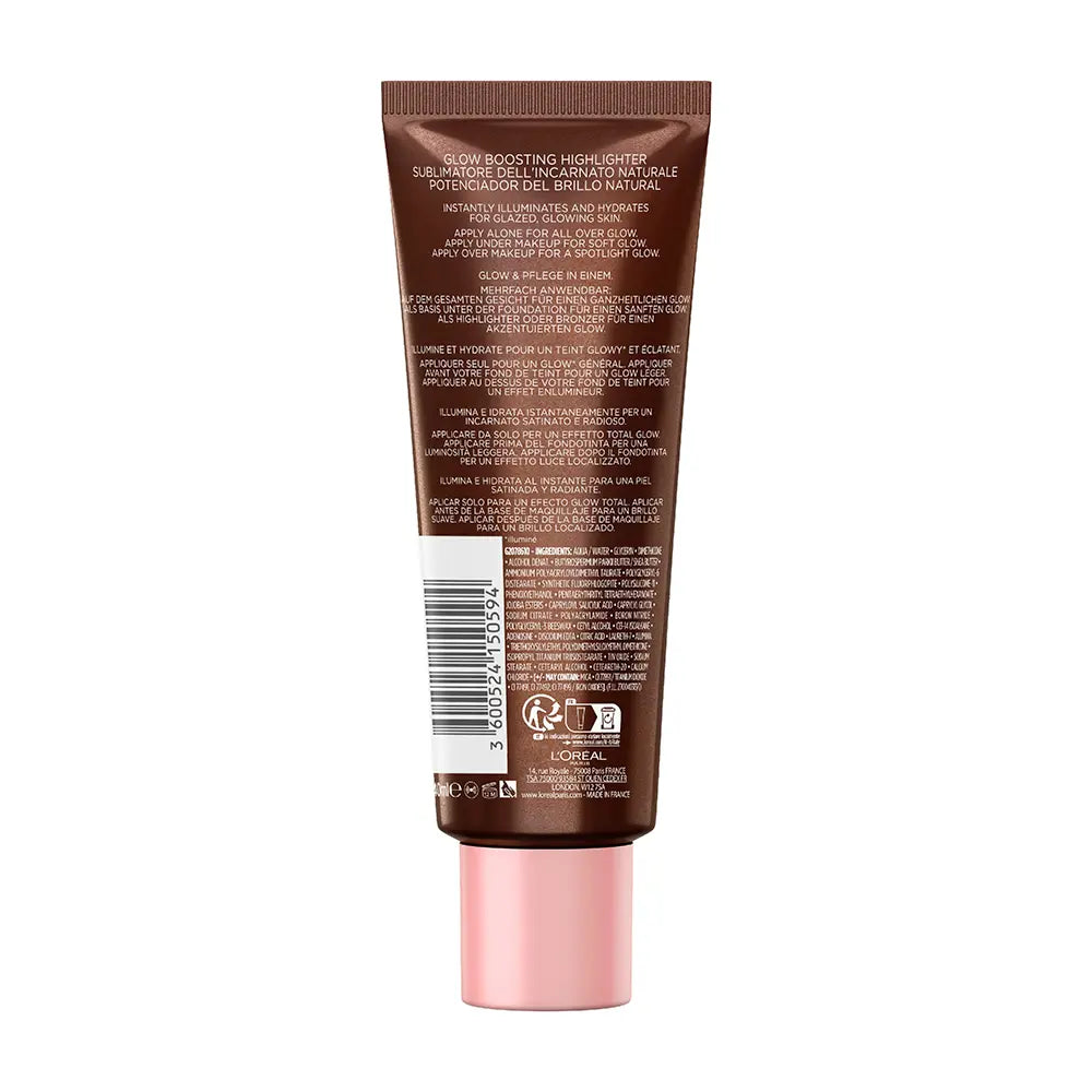 L'ORÉAL PARIS-LUMI GLOTION realçador de brilho natural 905 Dark Glow 40 ml-DrShampoo - Perfumaria e Cosmética