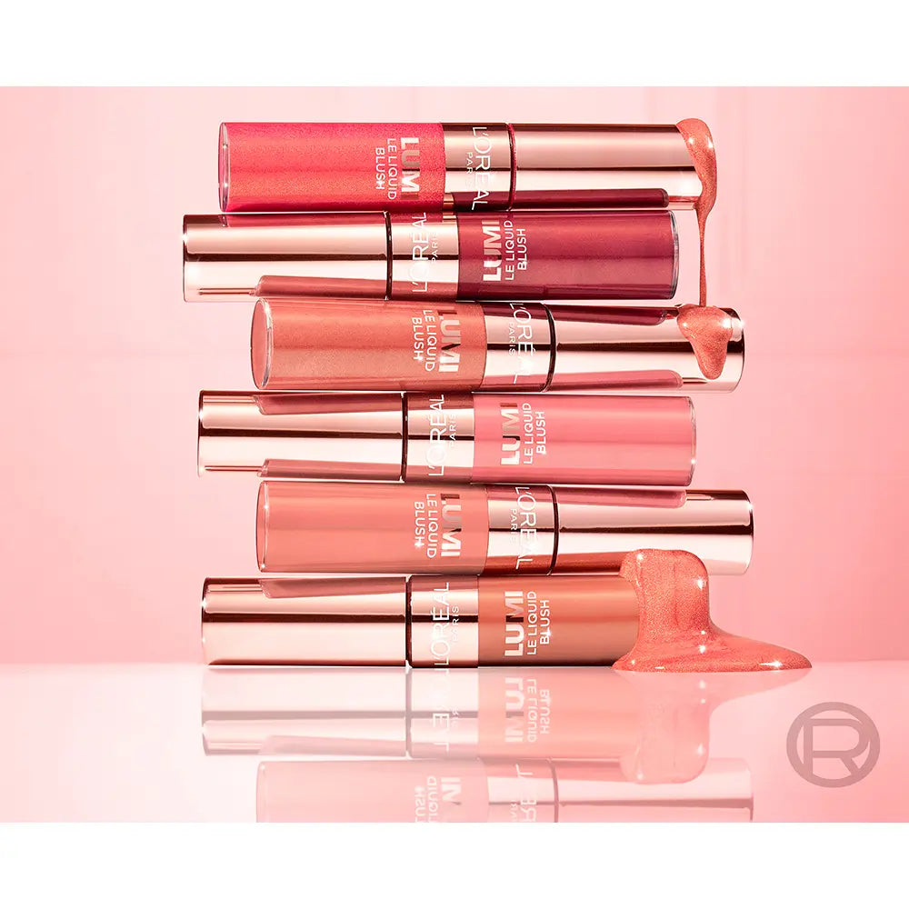 L'ORÉAL PARIS-LUMI o blush líquido 645 Berry Glow 11 ml.-DrShampoo - Perfumaria e Cosmética