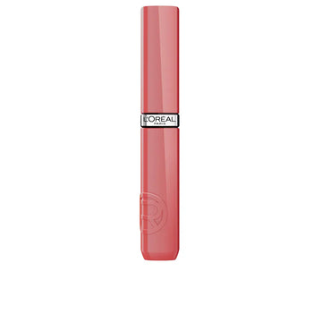 L'ORÉAL PARIS-Lábios líquidos efeito vinil INFALLIBLE LAQUE 600 Le Nu Rose 43 ml.-DrShampoo - Perfumaria e Cosmética Main image