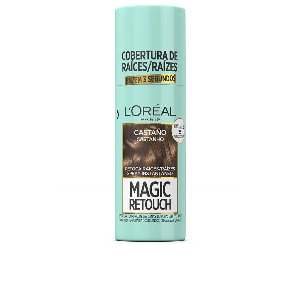 L'ORÉAL PARIS-MAGIC RETOUCH 2 spray castanho 75 ml-DrShampoo - Perfumaria e Cosmética