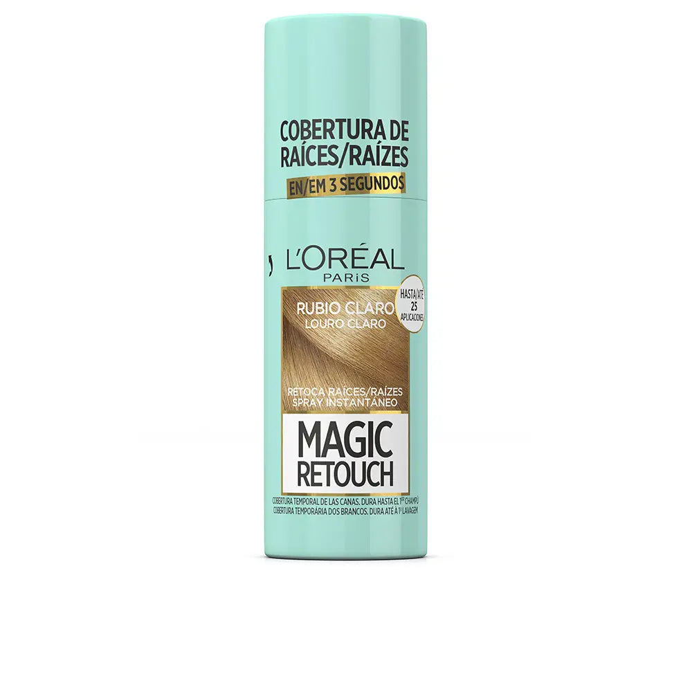 L'ORÉAL PARIS-MAGIC RETOUCH 5 spray loiro claro 75 ml-DrShampoo - Perfumaria e Cosmética