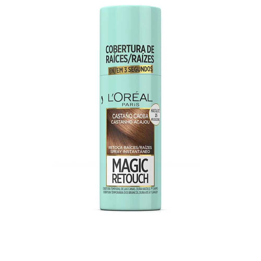 L'ORÉAL PARIS-MAGIC RETOUCH 6 castanho mogno 75 ml-DrShampoo - Perfumaria e Cosmética