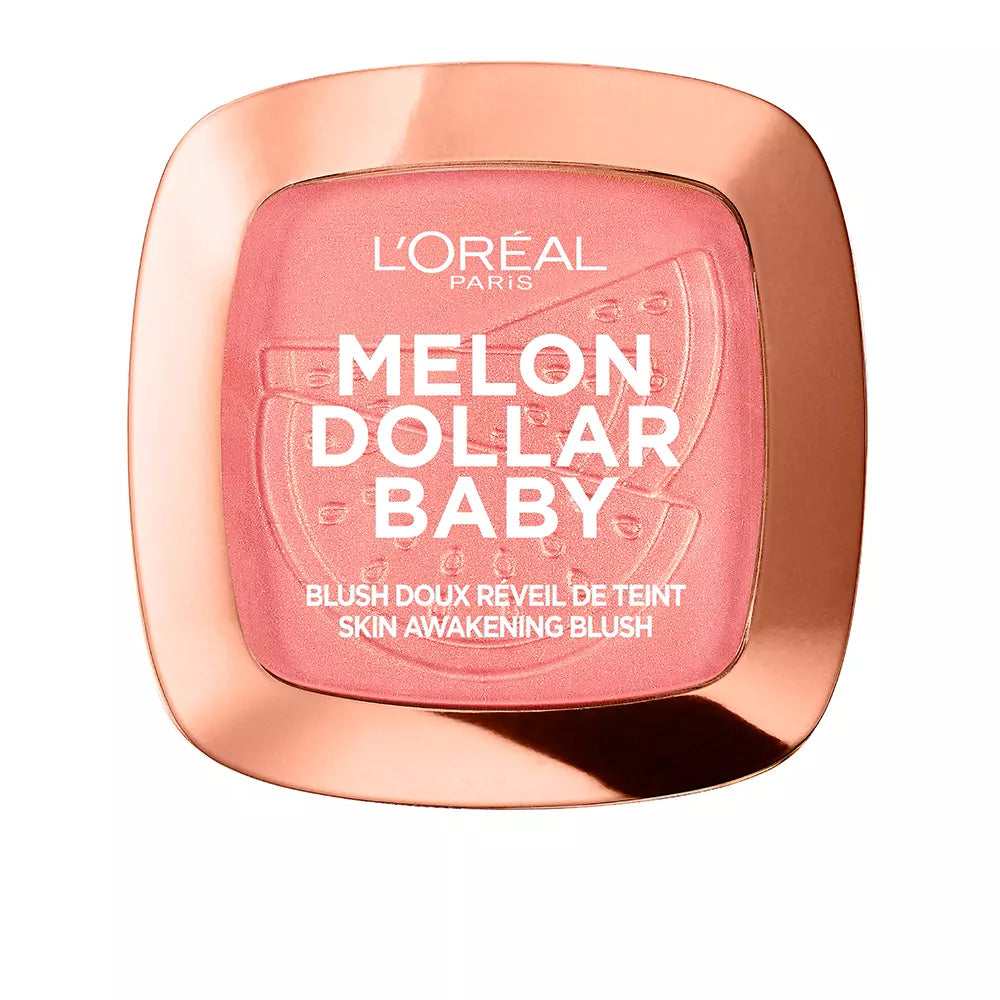 L'ORÉAL PARIS-MELON DOLLAR BABY blush para despertar a pele 03 viciado em melancia-DrShampoo - Perfumaria e Cosmética