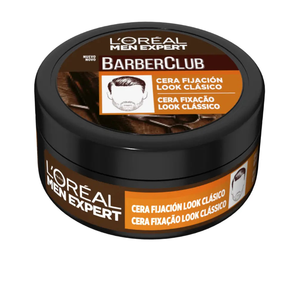 L'ORÉAL PARIS-MEN EXPERT BARBER CLUB cera fixadora visual clássico 75 ml-DrShampoo - Perfumaria e Cosmética