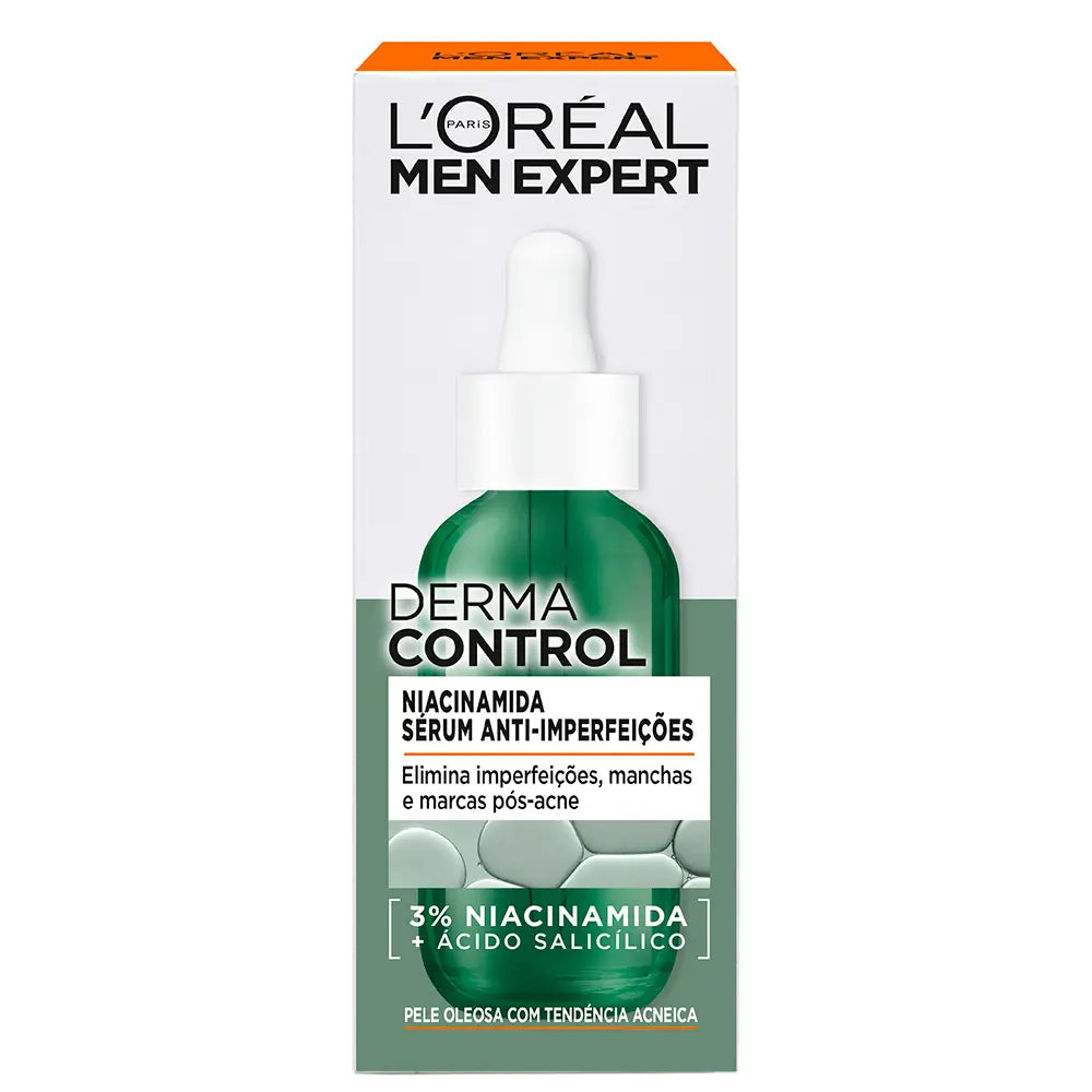 L'ORÉAL PARIS-MEN EXPERT DERMA CONTROL soro anti-manchas 30 ml-DrShampoo - Perfumaria e Cosmética