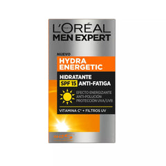 L'ORÉAL PARIS-MEN EXPERT Hydra Energetic Hidratante Antifadiga FPS 15 50 m-DrShampoo - Perfumaria e Cosmética
