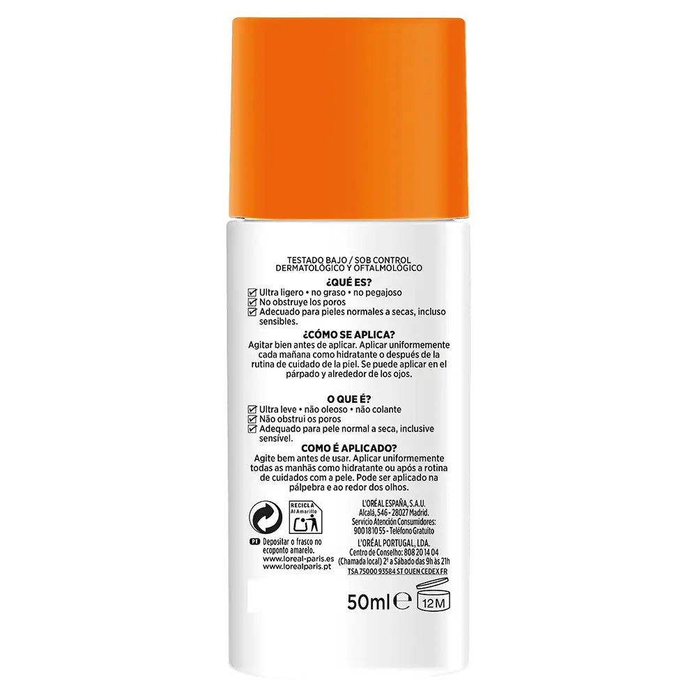 L'ORÉAL PARIS-MEN EXPERT hydra energetic fluido invisible diario SPF50+ 50 ml-DrShampoo - Perfumaria e Cosmética