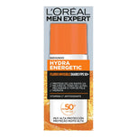 L'ORÉAL PARIS-MEN EXPERT hydra energetic fluido invisible diario SPF50+ 50 ml-DrShampoo - Perfumaria e Cosmética