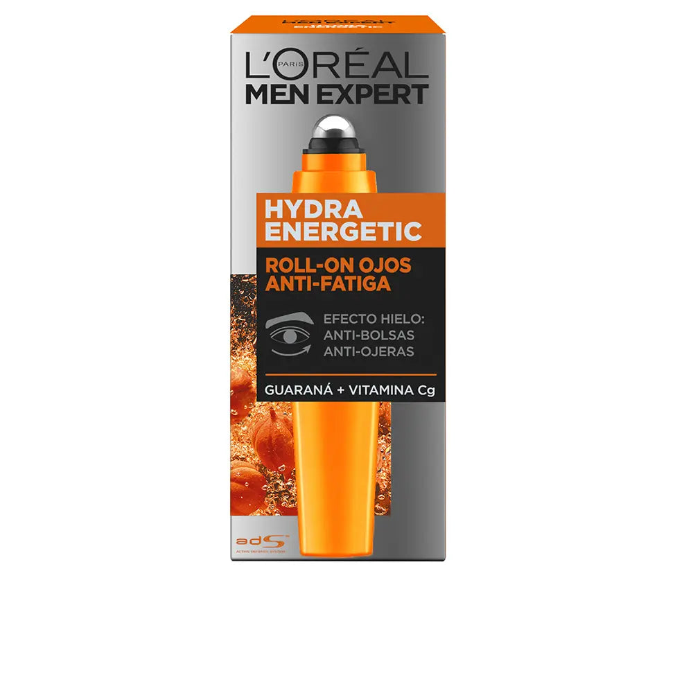 L'ORÉAL PARIS-MEN EXPERT hydra energético roll-on para os olhos 10 ml-DrShampoo - Perfumaria e Cosmética