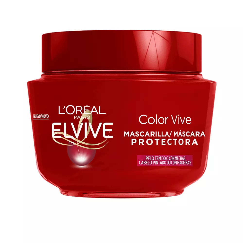 L'ORÉAL PARIS-Máscara ELVIVE COLOR-LIVE 300 ml-DrShampoo - Perfumaria e Cosmética