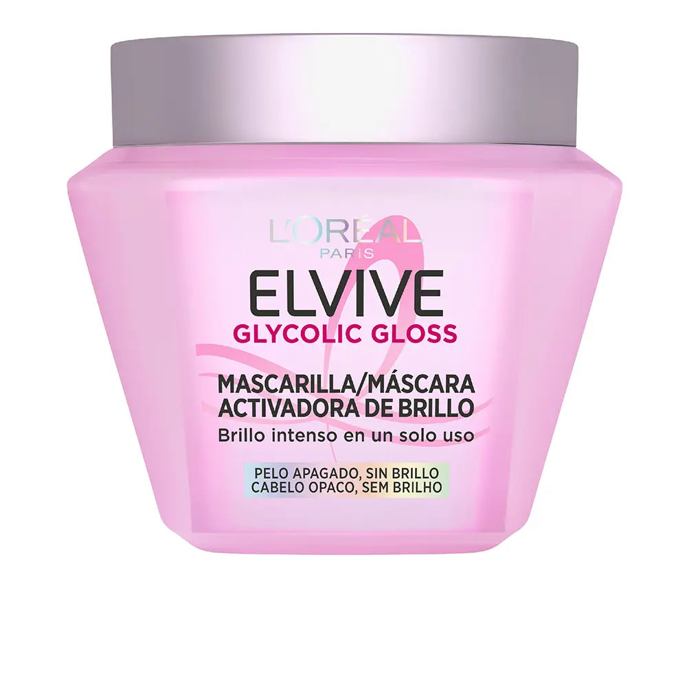 L'ORÉAL PARIS-Máscara ELVIVE GLYCOLIC GLOSS 310 ml-DrShampoo - Perfumaria e Cosmética