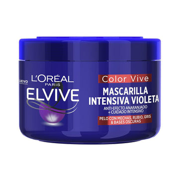 L'ORÉAL PARIS-Máscara intensiva ELVIVE COLOR-VIVE VIOLETA 250 ml-DrShampoo - Perfumaria e Cosmética Main image