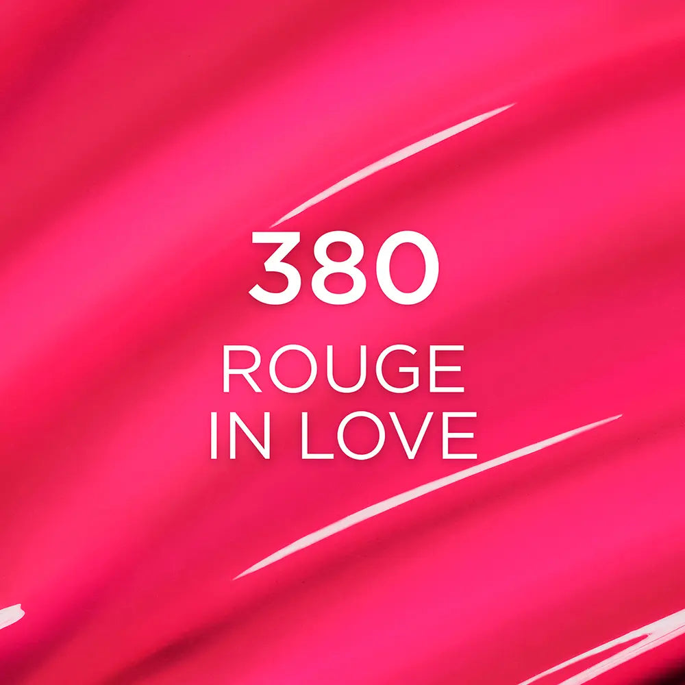 L'ORÉAL PARIS-Óleo labial volumizador PLUMP AMBITION #380-Rouge in Love 5 ml-DrShampoo - Perfumaria e Cosmética