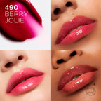 L'ORÉAL PARIS-Óleo labial volumizador PLUMP AMBITION #490-Berry Jolie 5 ml-DrShampoo - Perfumaria e Cosmética