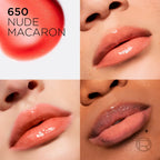 L'ORÉAL PARIS-Óleo labial volumizador PLUMP AMBITION #650-Nude Macaron 5 ml-DrShampoo - Perfumaria e Cosmética