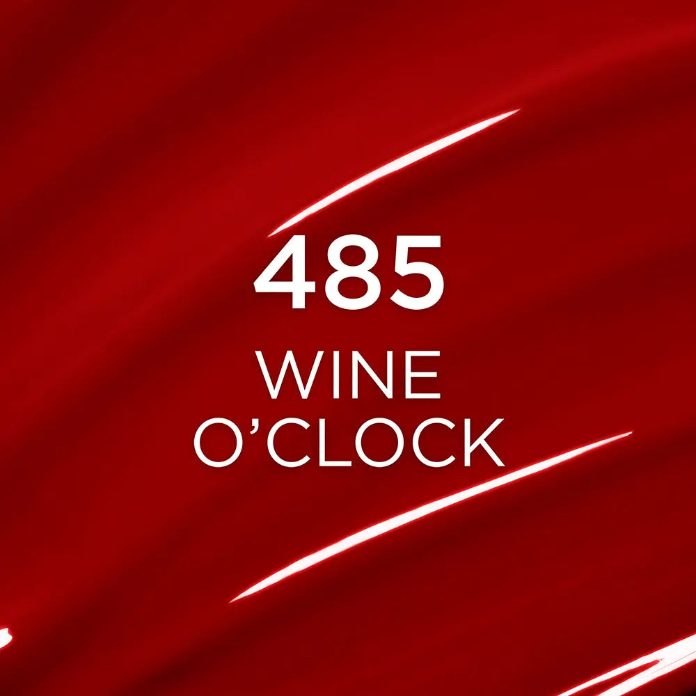 L'ORÉAL PARIS-Óleo labial volumizante PLUMP AMBITION #485-Wine O'clock 5 ml-DrShampoo - Perfumaria e Cosmética