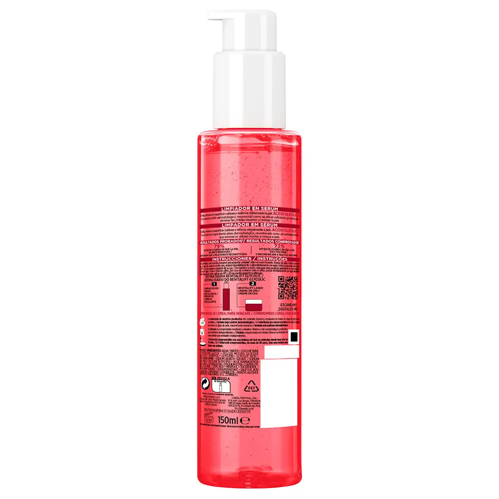 L'ORÉAL PARIS-REVITALIFT EXFOLIANT soro de limpeza 150 ml-DrShampoo - Perfumaria e Cosmética