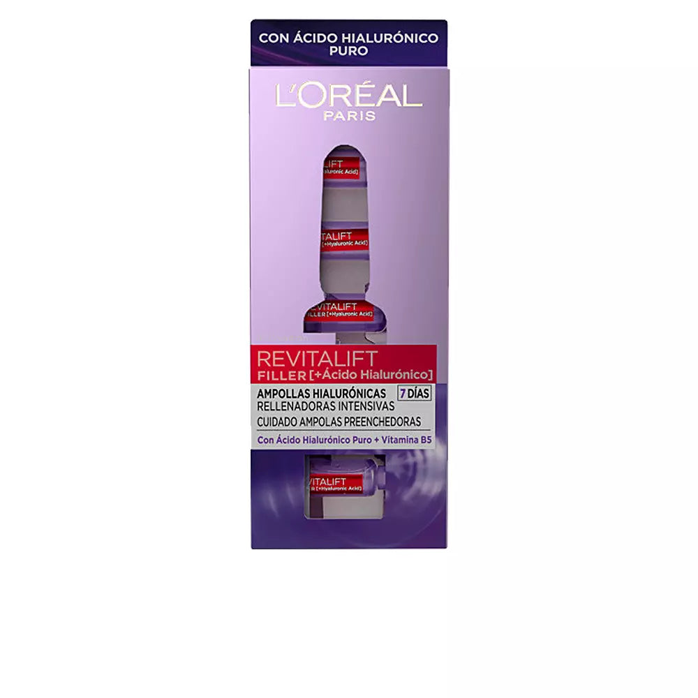 L'ORÉAL PARIS-REVITALIFT FILLER ácido hialurónico ampolas intensivas x 7-DrShampoo - Perfumaria e Cosmética