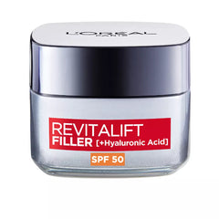 L'ORÉAL PARIS-REVITALIFT FILLER ácido hialurônico creme de dia SPF50 50 ml-DrShampoo - Perfumaria e Cosmética