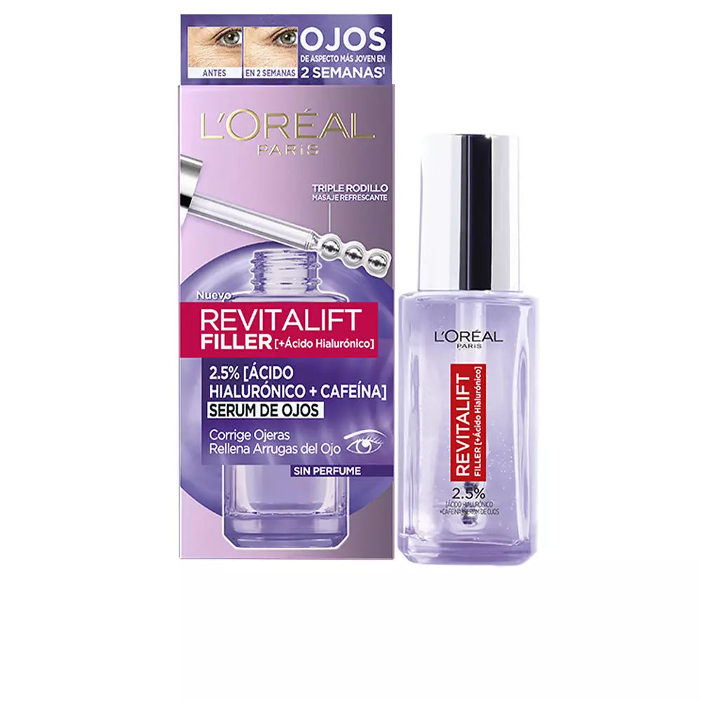 L'ORÉAL PARIS-REVITALIFT FILLER soro de olhos 20 ml-DrShampoo - Perfumaria e Cosmética