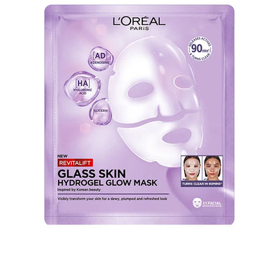 L'ORÉAL PARIS-REVITALIFT GLASS SKIN máscara hidrogel iluminadora 1 un.-DrShampoo - Perfumaria e Cosmética