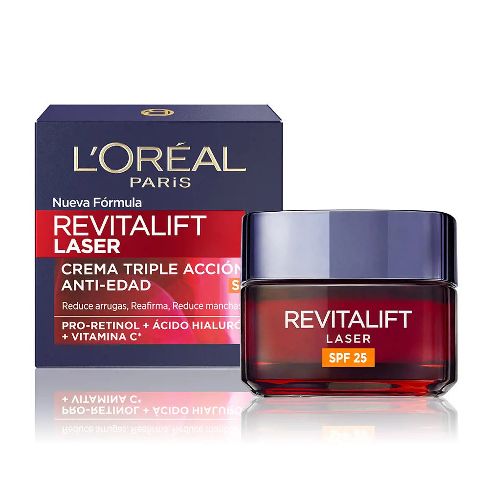 L'ORÉAL PARIS-REVITALIFT LASER creme de dia SPF20 50 ml-DrShampoo - Perfumaria e Cosmética