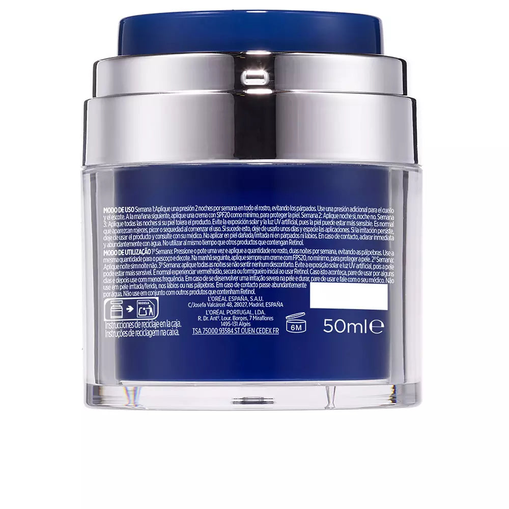 L'ORÉAL PARIS-REVITALIFT LASER creme noturno prensado com retinol + niacinamida 50 ml-DrShampoo - Perfumaria e Cosmética