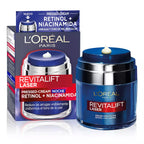 L'ORÉAL PARIS-REVITALIFT LASER creme noturno prensado com retinol + niacinamida 50 ml-DrShampoo - Perfumaria e Cosmética