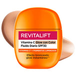 L'ORÉAL PARIS-REVITALIFT VITAMIN C fluido iluminador diário FPS 30 40 ml-DrShampoo - Perfumaria e Cosmética