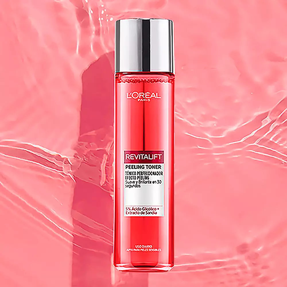 L'ORÉAL PARIS-REVITALIFT efeito peeling tônico ácido glicólico 180 ml-DrShampoo - Perfumaria e Cosmética